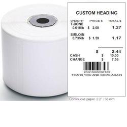 Torrey DT2LBLBLA10 58 x 62,865mm Continuous Strip Thermal labels 10 Rolls for DT2 Printer