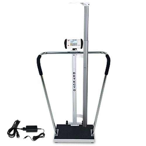 Detecto 6854DHR-AC - ProMed Digital Bariatric Scale with AC Adapter, 600 lb x 0.2 lb
