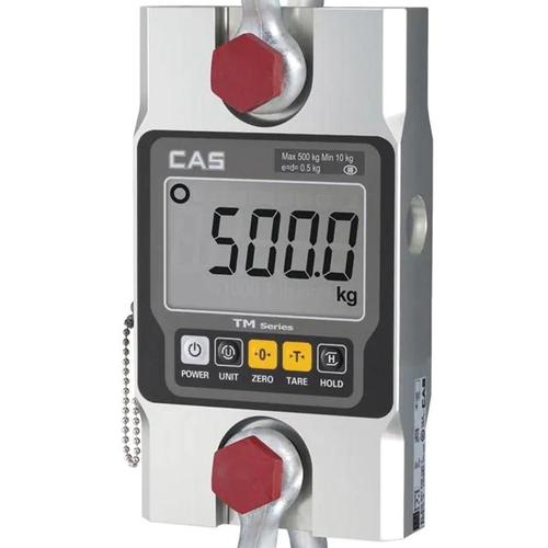 CAS TM-1KZ Tension Meter with Bluetooth Indicator and with  shackles 1000 x 1 lb