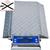 Intercomp 181506-RFX - PT300 W (Double Wide) Wheel Load Scales with Solar Panels, 5,000 x 5 lb