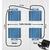 Intercomp Part 100493X Universal Charger for 4 LP600 scales (100-240VAC)