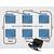 Intercomp Part 100494X Universal Charger for 6 LP600  scales (100-240VAC)