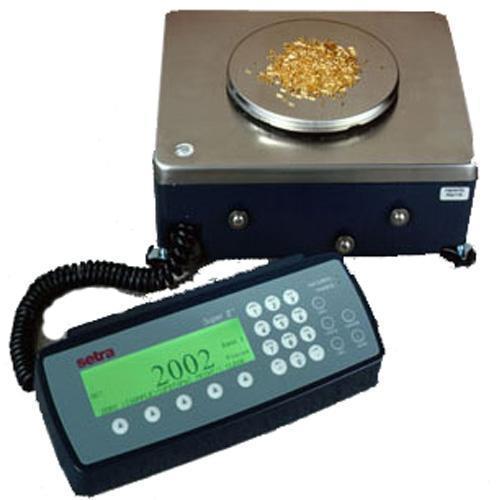 Setra Super II 4091431NB Counting  Scale with Backlight and Battery Option  11 x 0.0002 lb