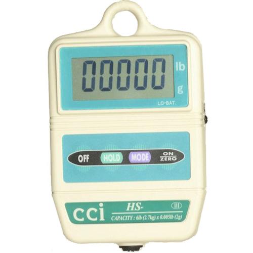 CCi HS-6 - Electronic Hanging Scale Legal For Trade, 6 x 0.005lb