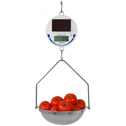 Detecto SCS30 Solar-Powered Legal for Trade Hanging Scale 30 lb x 0.02 lb