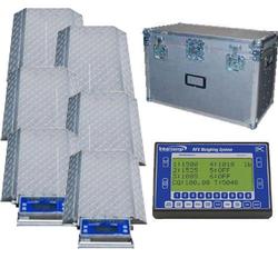 Intercomp 181505-RFX-K6 PT-300DW Double-Wide Solar-Powered Wheel Load Scale 60,000 x 5 lb
