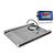 Cambridge S670236361K Model SS670-2 Series Stainless Steel Scale Built In Double Ramp 36 x 36 x 1.5 / 1000 x 0.2 With Indicator