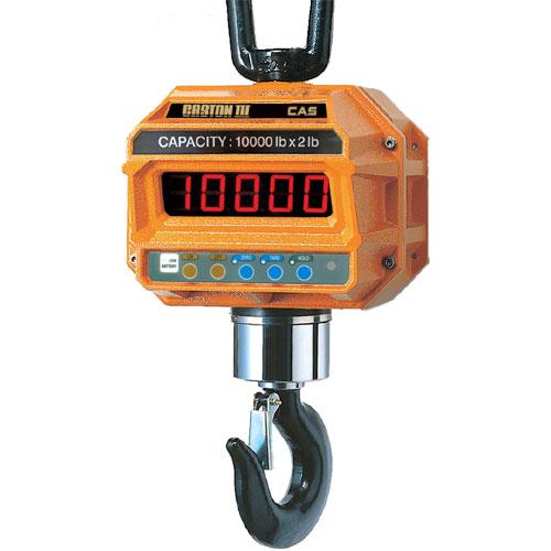CAS 20-THD Caston III Digital Crane Scale, 40000 lbs x 10 lb