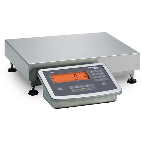 Minebea Midrics MW2S1U15FE Complete Bench Scales Stainless Steel, Non-Verifiable 19.5 x 15.75, 300 x 0.02