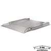 Minebea IFXS4-1000GG, Stainless Steel, 23.6 x 23.6 inch, Flatbed Scale Base, 2200 x 0.1 lb