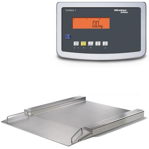 Minebea IFS4-150GGK IF Stainless Steel Combics 1 Flat-Bed Scale With Indicator 23.6 x 23.6, 330 x 0.01 lb