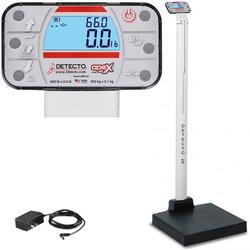Detecto APEX-AC Physician Scale With Mechanical Height Rod and AC
