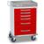 Detecto RC333369RED Rescue Emergency Room Carts 6 Drawers (Red)