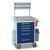Detecto RC333369BLU-L Rescue Anesthesiology Carts 6 Drawers (Blue)