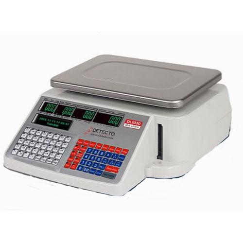 Detecto DL1060 NTEP Digital Price Computing Printing Scale, 60 lb x 0.02 lb