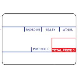 Detecto 1 Roll of Die-Cut 6600-3001 UPC Labels for DL1030/DL1030P/DL1060/DL1060P Printing Scale