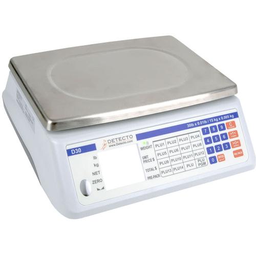 Detecto D30 NTEP Digital Price Computing Scale - 30 lb x .01 lb