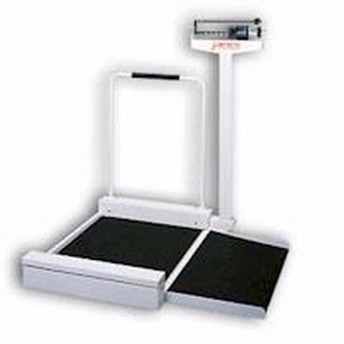 Detecto 495 Mechanical Wheelchair Scale, 400 lb x 4 oz