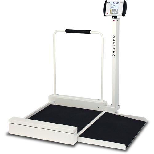 Detecto 6495 "Floor Hugger" Digital Wheelchair Scale