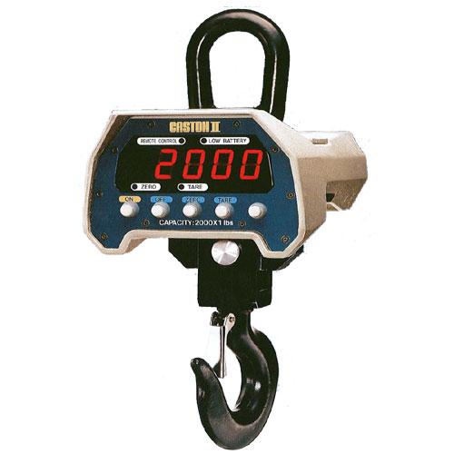 CAS 0.5-THB Caston II Digital Crane Scale, 1000 lb x 0.5 lb