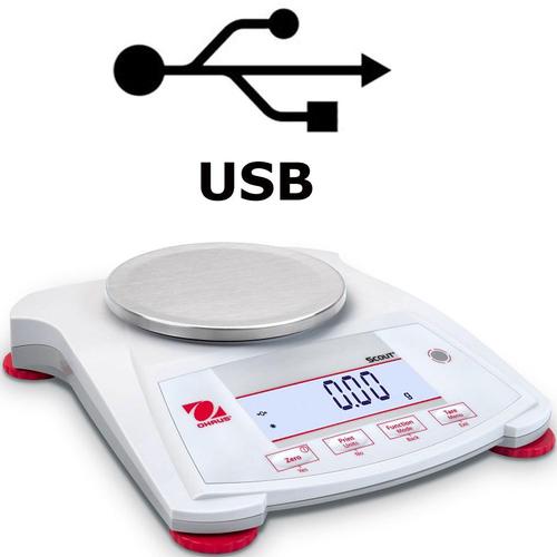 Ohaus Scout SPX422 Portable Balance 420 x 0.01g With USB