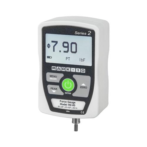 Mark 10 M2-200 Series 2 Economical Digital Force Gauge with USB 200 x 0.2 lb