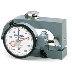 Dillon AWT05500431 X-C Compression Force Gauge with Maximum Hand and Klaxon Alarm, 5000 x 50 kg