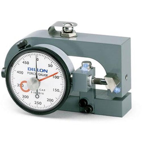 Dillon AWT05500431 X-C Compression Force Gauge with Maximum Hand and Klaxon Alarm, 5000 x 50 kg