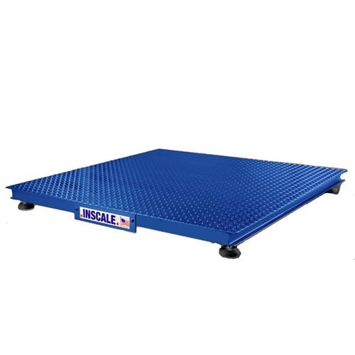 Inscale 46-5 Low Profile 4 x 6 Legal for Trade Floor Scale, 5000 lb x 1 lb