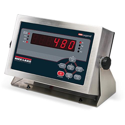  Rice Lake 480 LED Legend Series Digital Weight Indicator with Quick Connect