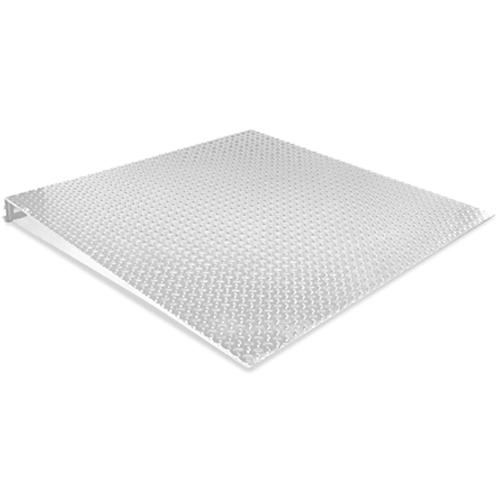 Rice Lake Roughdeck SS and HE Stainless Steel Access Ramp 3 ft x 3 ft x 3.5 in