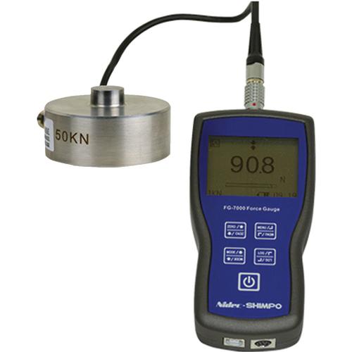 Shimpo FG-7000L-R10 Digital Force Gauge with Ring Load Cell 2250 x 0.5 lb Shimpo FG-7000L-R10 Digital Force Gauge with Ring Load Cell 2250 x 0.5 lb