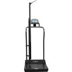 Health-O-Meter 3001KL-AMHR Antimicrobial Digital Platform Scale with Height Rod 1000 x 0.2 lb