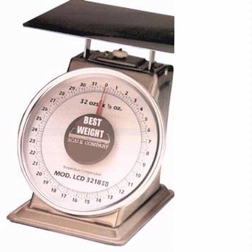 Best Weight B-40 Mechanical Dial Scale, 40 lbs x 2 oz