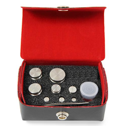 Troemner TW-50-1 (30390420) Metric Weight Set 50 g-1 g with Statement Cert  Class F