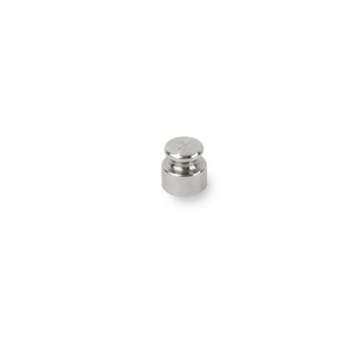 Troemner 61023ST (30391028) Cylindrical with handling knob Metric Class 7 with Traceable Cert - 2 g