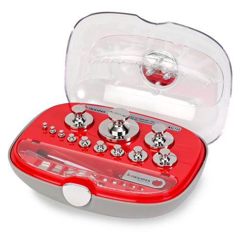 Troemner 7219-4T (30391058) Metric Weight Set 500 g-1 mg with Traceable Cert  Class 4