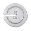Troemner 9494 (30391631) Slotted Weight Avoirdupois Class F - 10 lb