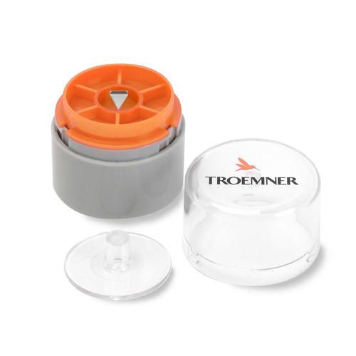 Troemner 7529-F1W (80780337) Flat with one end turned up for easy handling Metric Class F1 with NVLAP Cert - 100 mg