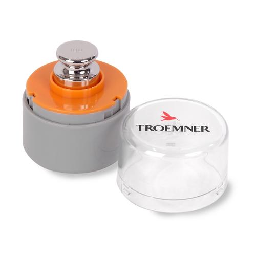 Troemner 7517-F1W (80780346) Cylindrical with handling knob Metric Class F1 with NVLAP Cert - 100 g