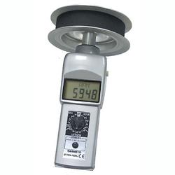 Shimpo DT-105A-12CBL Contact Style Digital Handheld Tachometer, LCD, 12in Circumference Cable Wheel