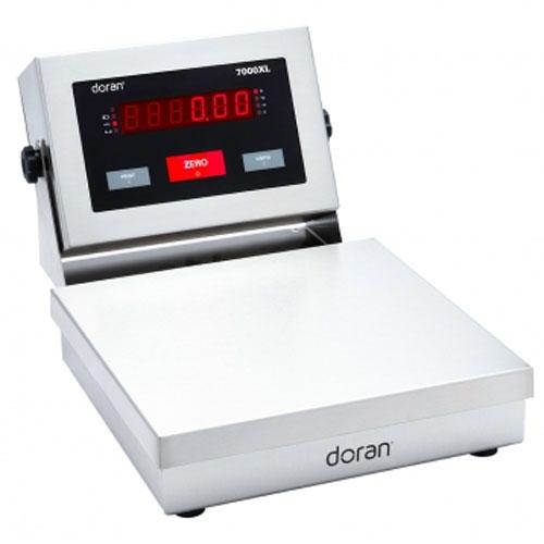 Doran 7005XL/88-ABR Legal For Trade  Bench Scale with 8 x 8 inch Base and Attachment Bracket 5 x 0.001 lb