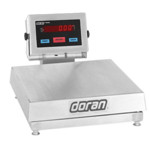 Doran 7050XL/12-ABR Legal For Trade  Bench Scale with 12 x 12 inch Base and Attachment Bracket 50 x 0.01 lb