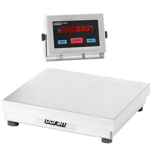 Doran 7500XL/18S Legal For Trade Bench Scale  with 18 x 18 inch Base 500 x 0.1 lb