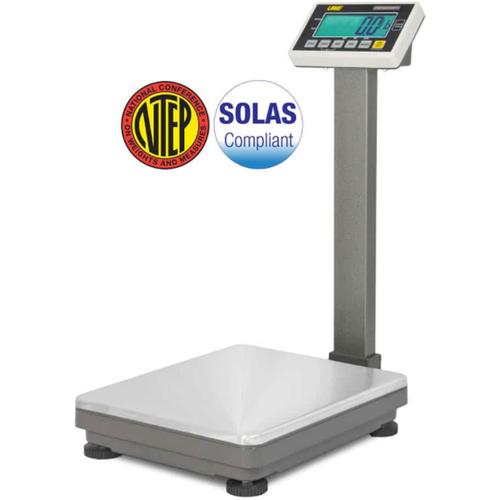 UWE UFM-F60 (3-UFM-S602-112)  Stainless Steel  16.5 x 20.5 inch Legal for Trade Bench Scale 120 x 0.02 lb