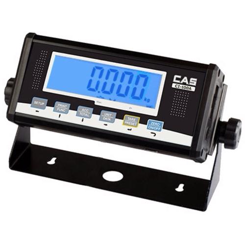 CAS CI-100A Indicator with 1 Inch LCD Display, Legal for Trade 