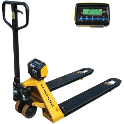Fairbanks 35588 Pallet Weigh Plus Jack Scale Legal for Trade with Printer 3000 x 1 lb