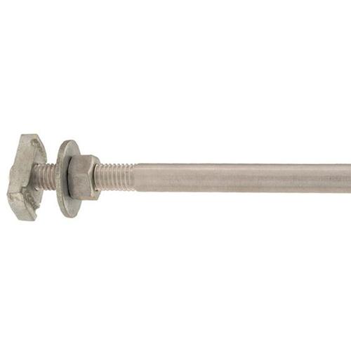 Ohaus CLC-HTZMBA05 Aluminum Locking Nut Rod with Channel Connector  - 2 in (51 mm) 