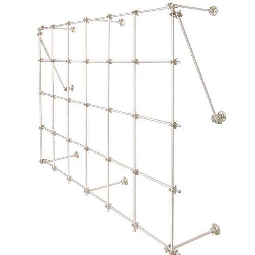 Ohaus CLR-FRAMEAX Aluminum Lab Frame Kit - 48 in x 12 in x 72 in (1,219 mm x 305 mm x 1,829 mm) 