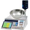 CAS LP-1000NP Label Printing Scale with Pole Legal for Trade with Produce Bowl, 30 x 0.01 lb